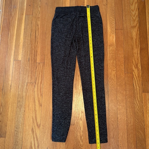 Super soft J Crew Factory Marled Sweatpant in Signature Cozy Yarn in black - Picture 13 of 14